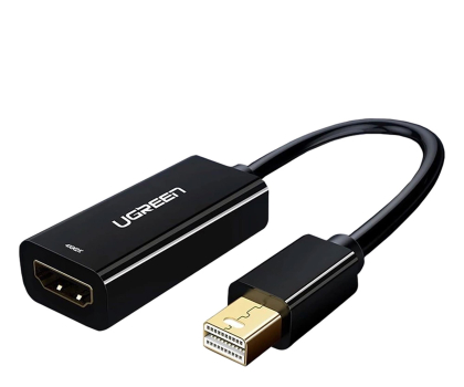 Przejściówka UGREEN Kabel Mini DisplayPort do HDMI MD112 1080p 20cm czarny